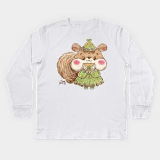 A Happy Mail Kids Long Sleeve T-Shirt